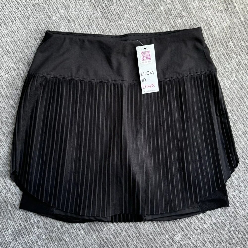 BNWT Lucky in Love Skirt Small black pleats